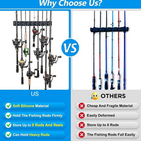ReelFlow – Fishing Pole Storage Organizer
