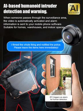 SafeVue – Wireless Free Smart Monitoring Camera
