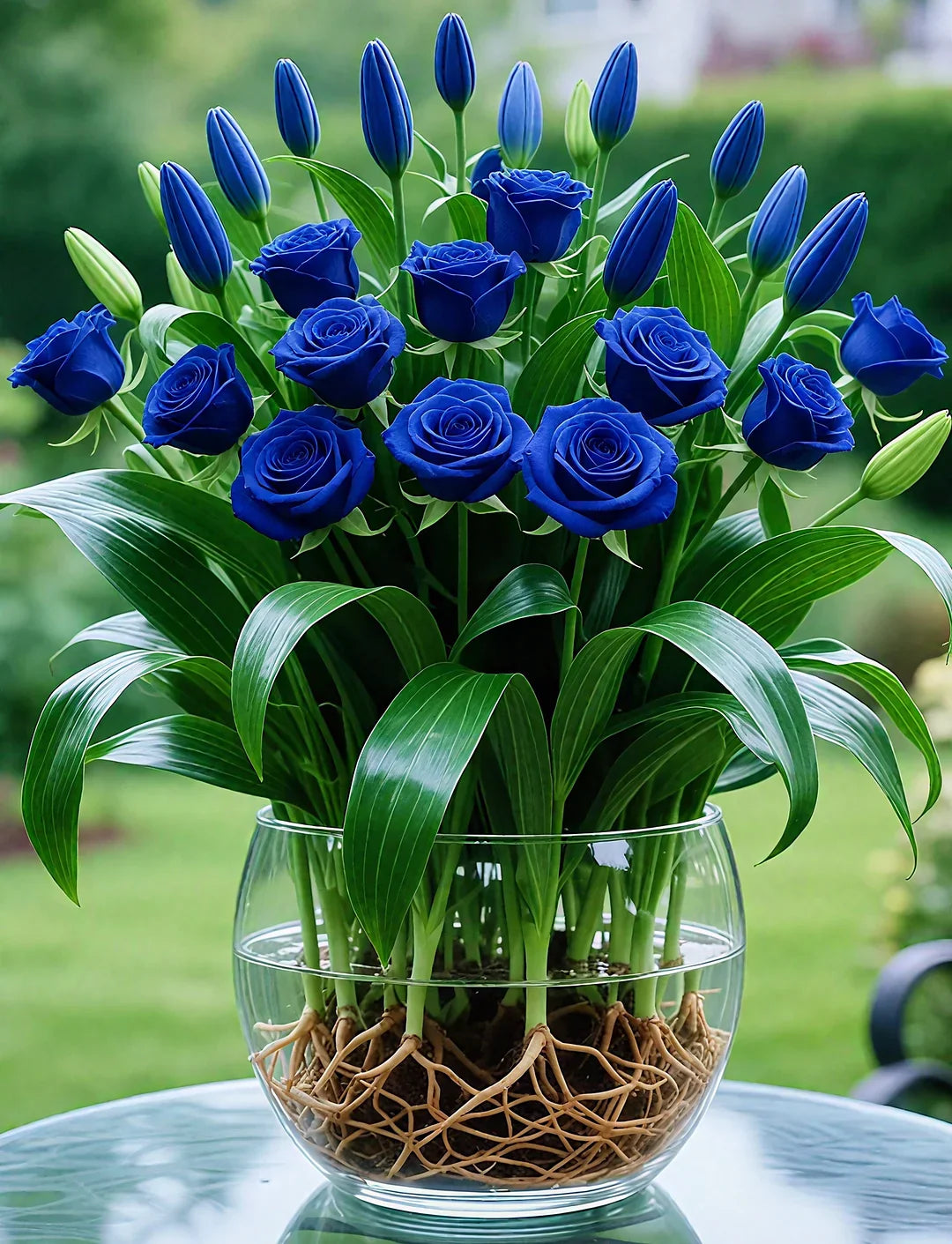 🌹 Hydroponic Roses – Bloom Without Soil! 🌹