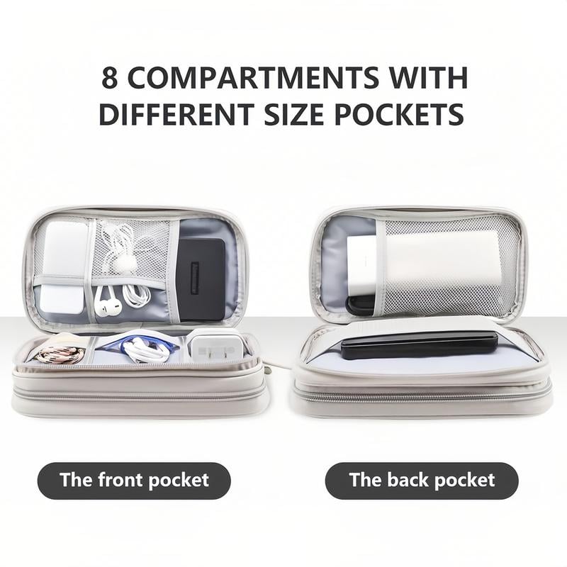 TechVault - Travel Cable Organizer Pouch
