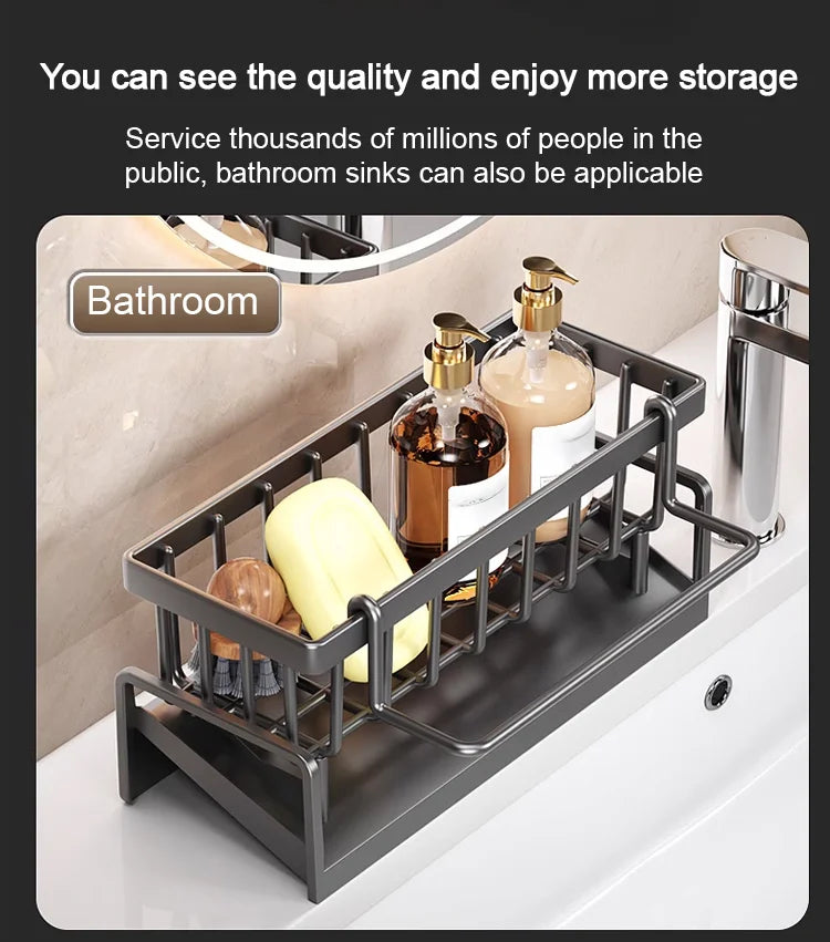 SinkMate – Stainless Steel Kitchen Sink Storage Rack
