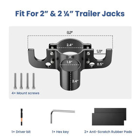 HaulPro – Heavy-Duty Aluminum Towing Chain Holder