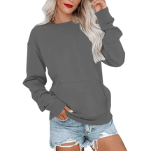 CozyCore – Women’s Crewneck Hoodless Sweatshirt