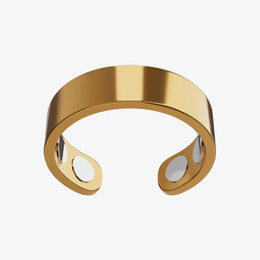 MagnaLuxe – Elegant Stainless Steel Magnetic Ring