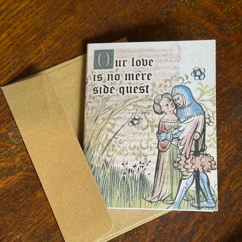 🔥HOT SALE 50% OFF -Medieval Valentine's Cards