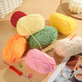 CozyBloom – Hand-Knitted Rose Blanket DIY Kit