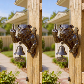 BarkBell – Funny Bulldog Door Chime