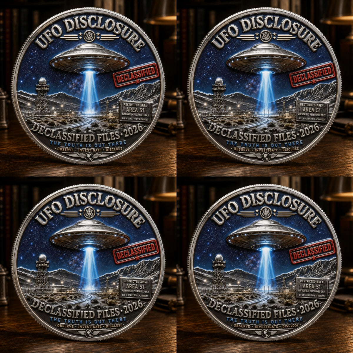 CosmicTruth - UFO Disclosure 2026 Commemorative Coin