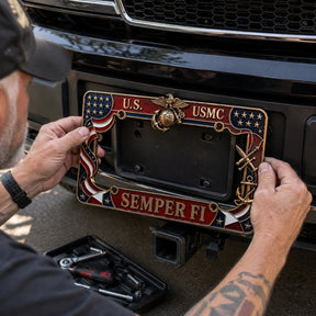 MarinePride – Semper Fi Auto Frame