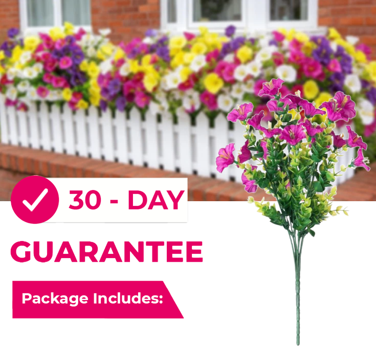EverBloom – UV Resistant Artificial Petunias Flowers