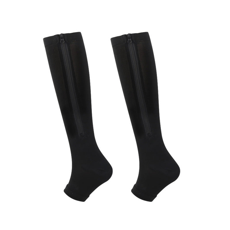 ZipFit – Sports Zipper Compression Socks