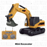 TitanSite – Interactive RC Excavator, Dump Truck & Forklift Set