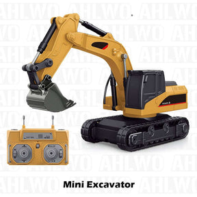 TitanSite – Interactive RC Excavator, Dump Truck & Forklift Set