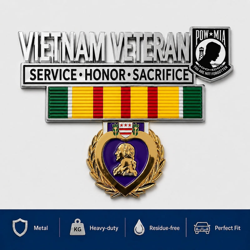 VeteranCrest – Honor & Sacrifice Emblem