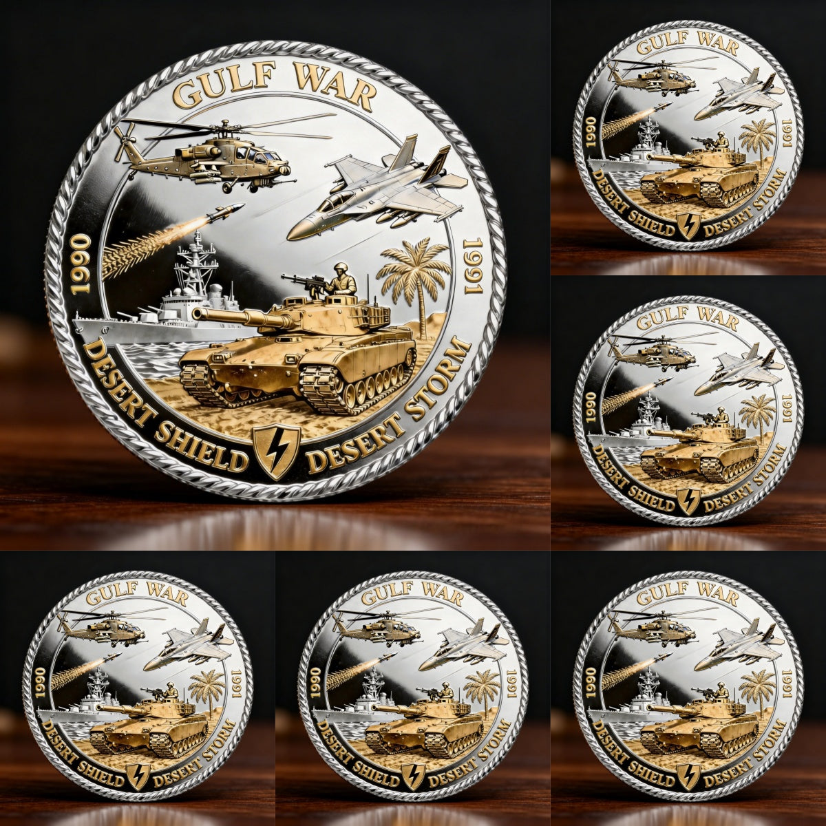 PatriotHonor – 35th Anniversary Desert Storm Commemorative Coin