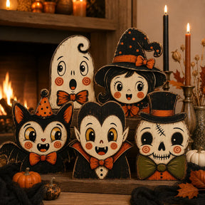 HarvestHeirloom – Vintage Holiday Wooden Figurine Collection