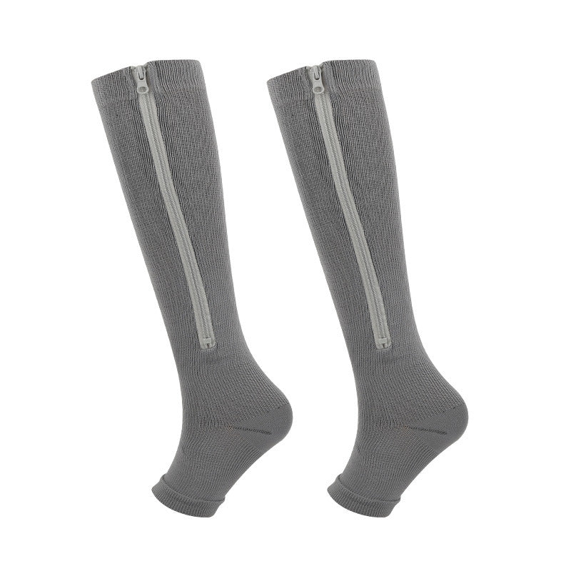 ZipFit – Sports Zipper Compression Socks