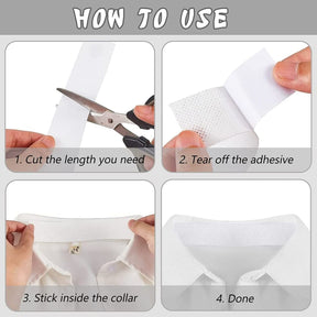 FreshGuard – Disposable Self-Adhesive Collar Protectors