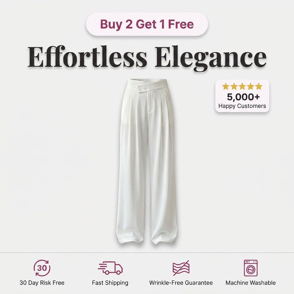 GraceFlow – High Waist Wide Leg Comfort Pants