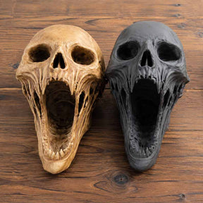 DreadHollow – Skull Collector Sculpture