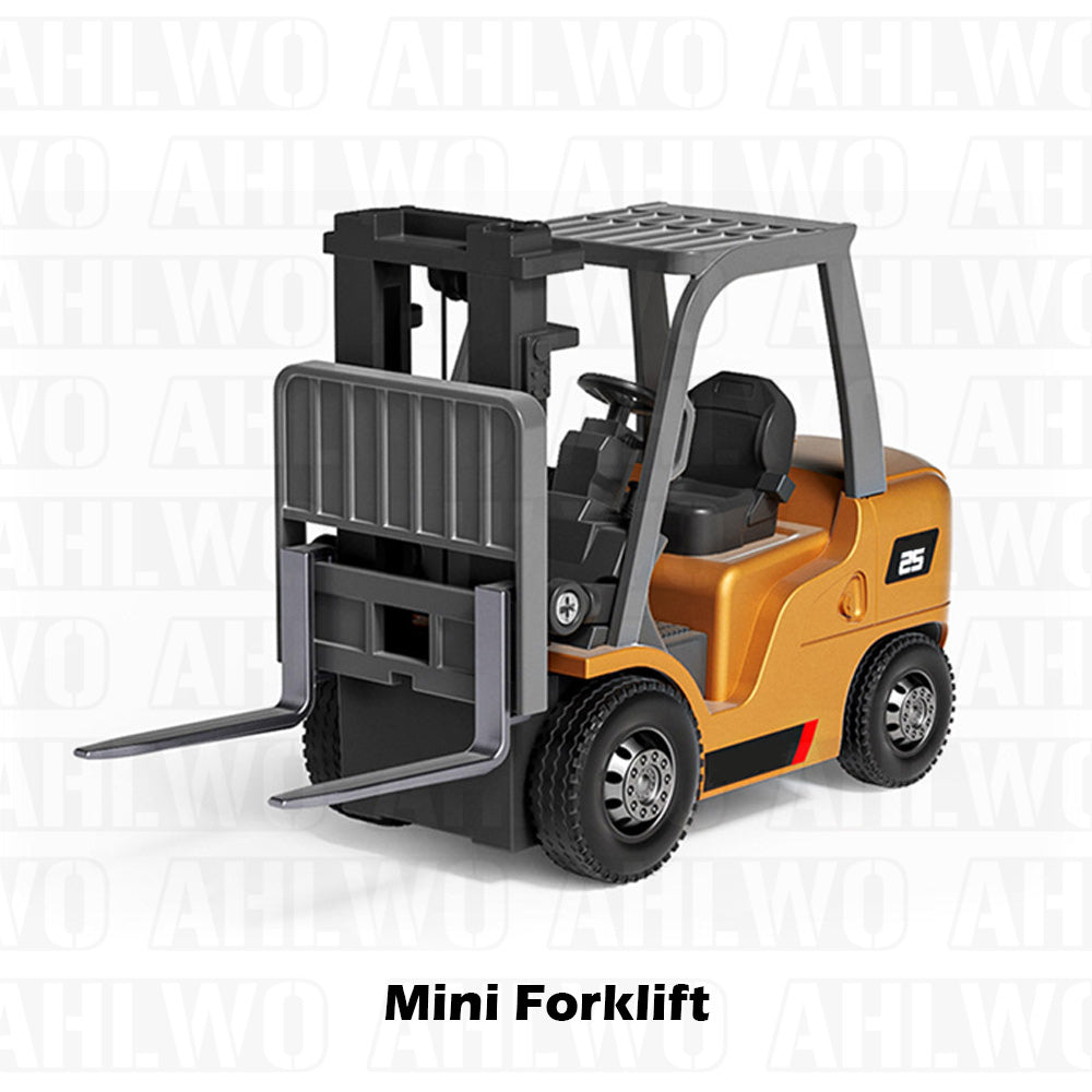 TitanSite – Interactive RC Excavator, Dump Truck & Forklift Set