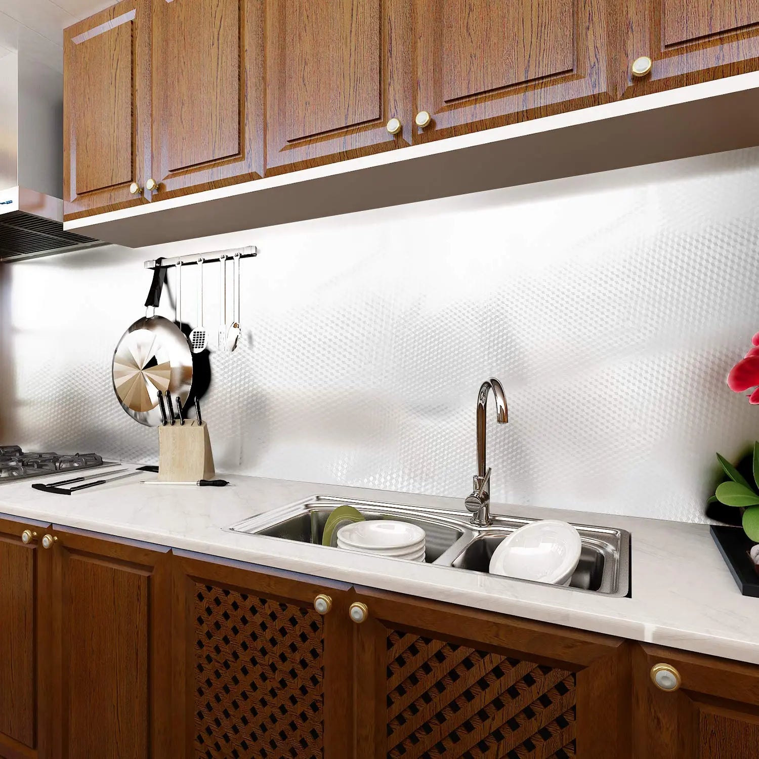 Metaluxe – Waterproof Kitchen Surface Film