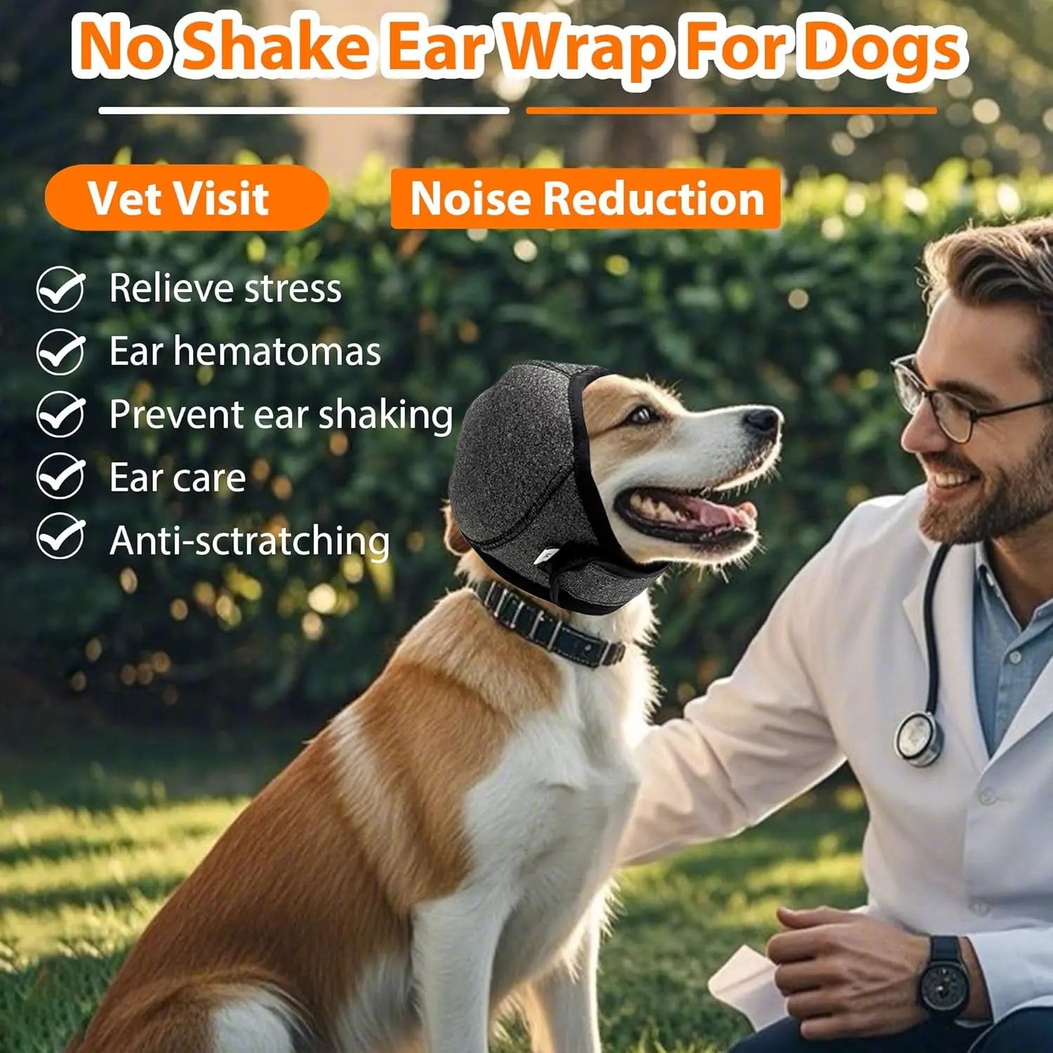 CalmPaw – Dog Calming Ear Wrap