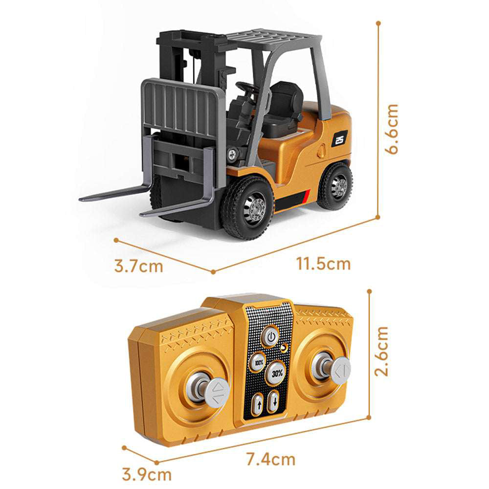 TitanMover – Mini Desktop RC Construction Forklift