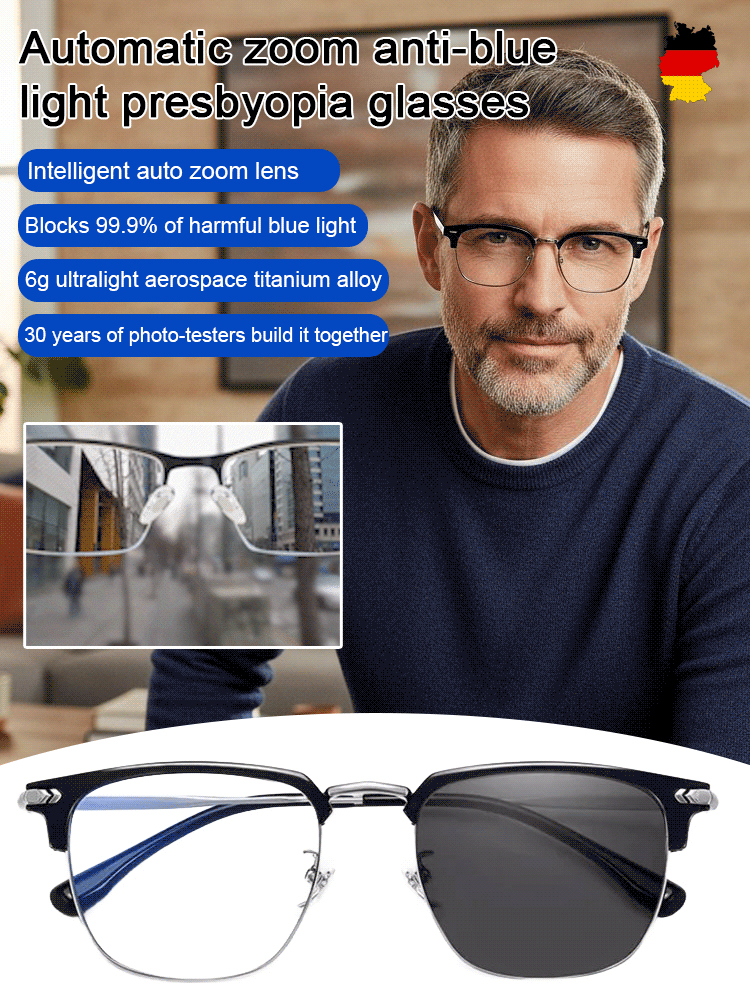 OptiClear – Multi-Focus Reading Glasses