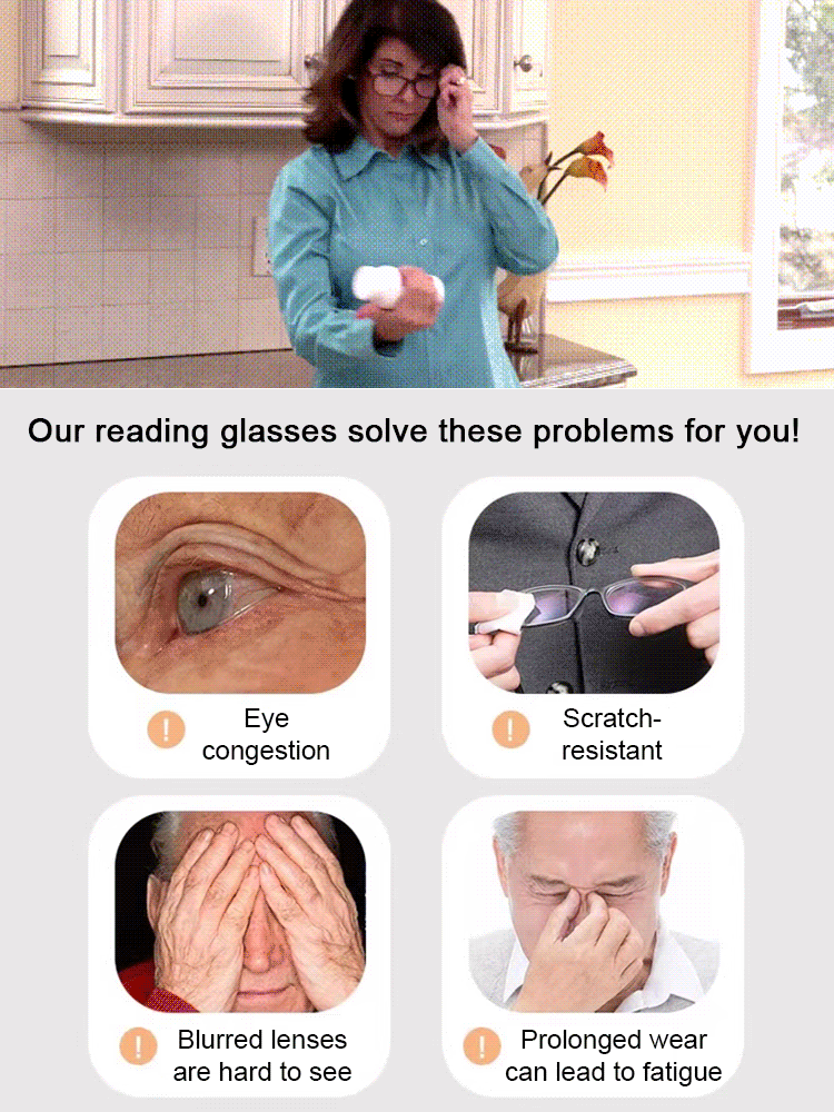OptiClear – Multi-Focus Reading Glasses