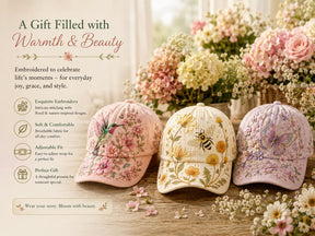 FloraBee – Aesthetic Garden Cap