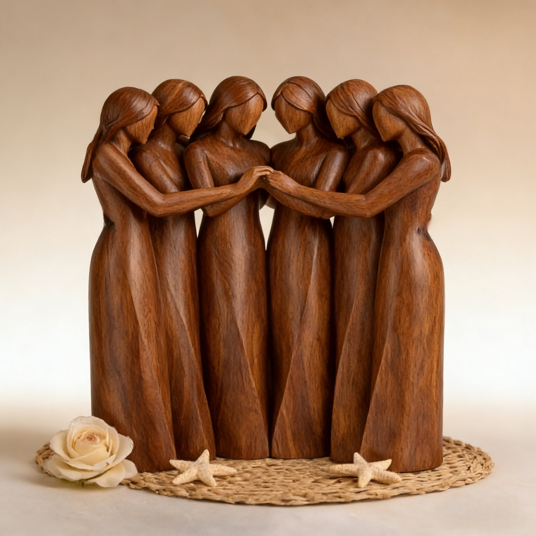 Celebrates Friendships Sisters Sculpture