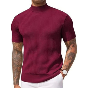 UrbanCore – Men's Mock Turtleneck Sweater