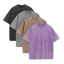 Oversoul – Relaxed Fit Acid Wash Tees