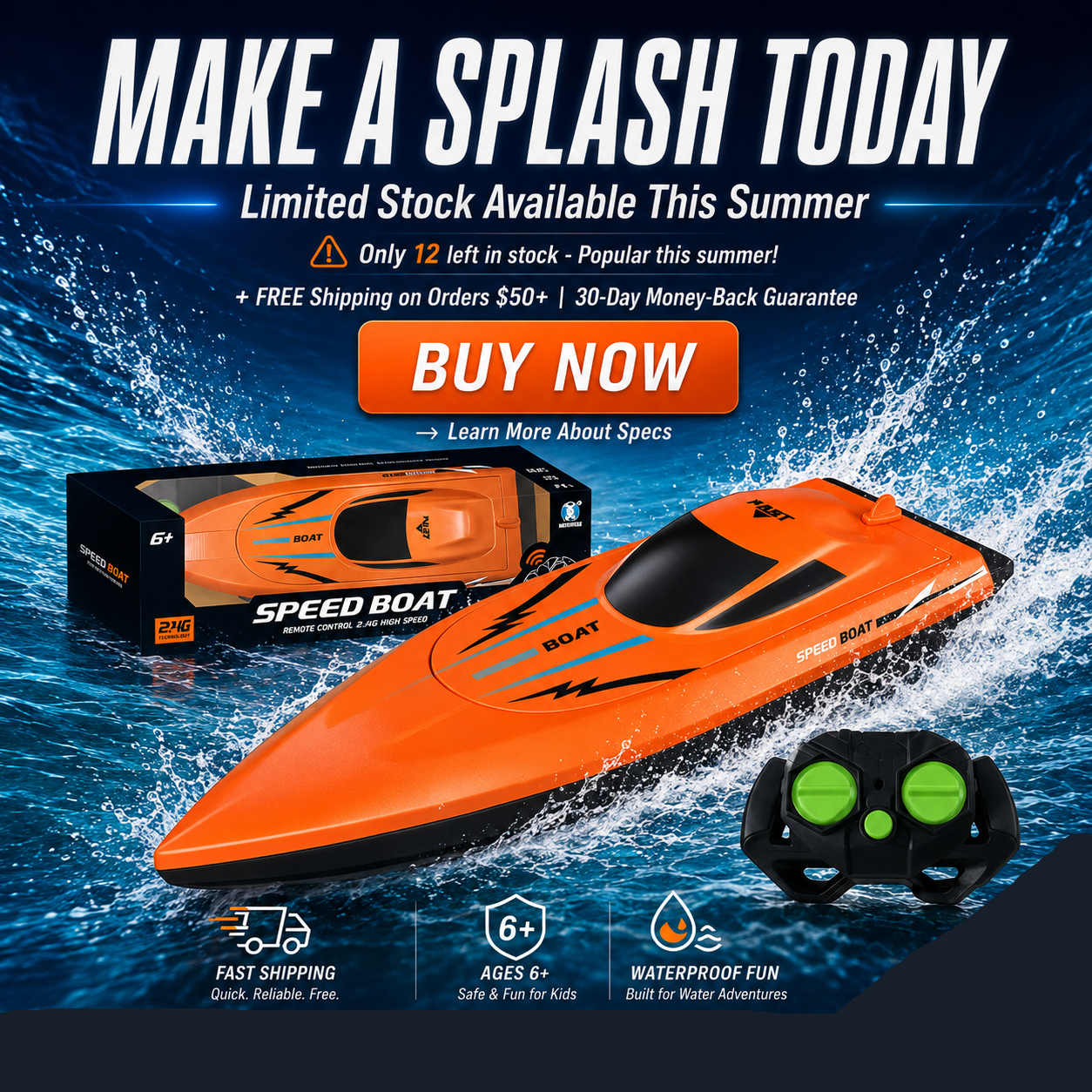 RapidWave – Water Racing RC Boat