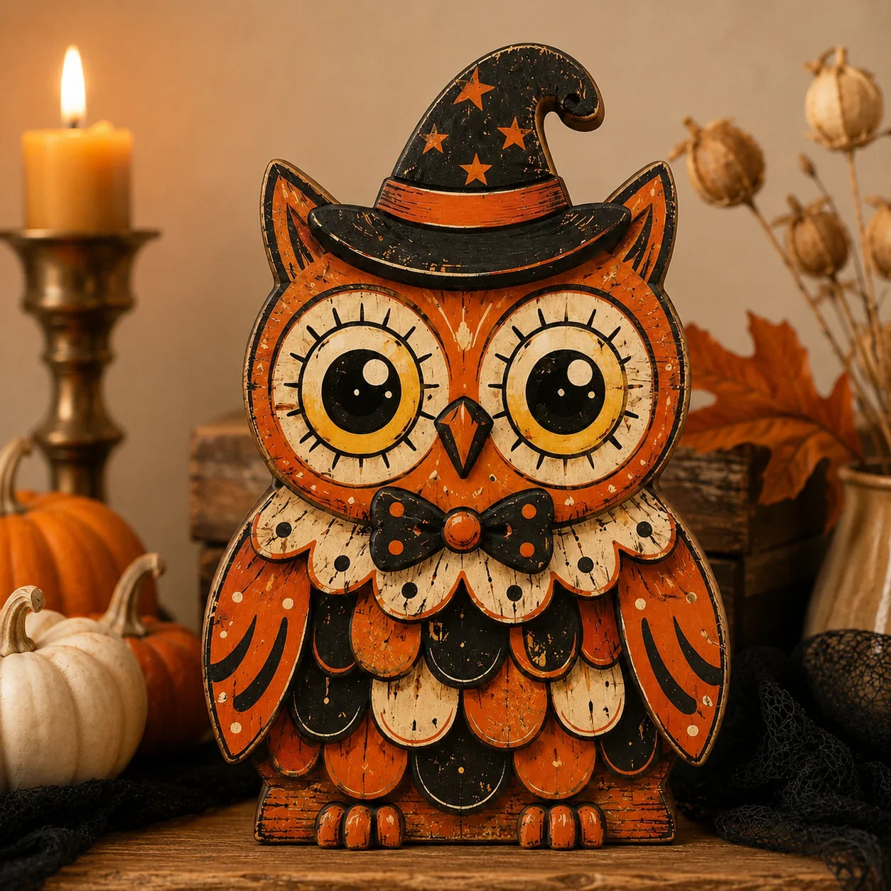 HarvestHeirloom – Vintage Holiday Wooden Figurine Collection