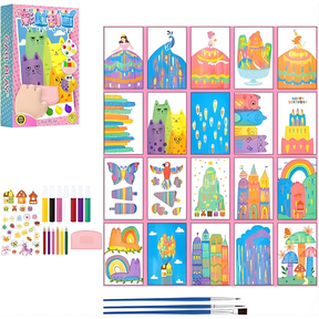 PrismPlay - Creative Squeegee Art Set