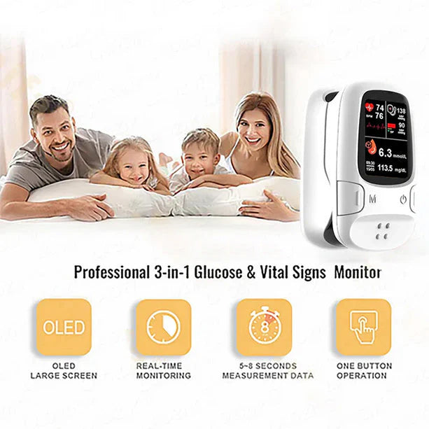 GlucoSense – Smart Non Invasive Blood Sugar Monitor