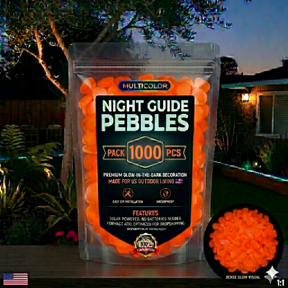AuraPebble – Glow Garden Stones