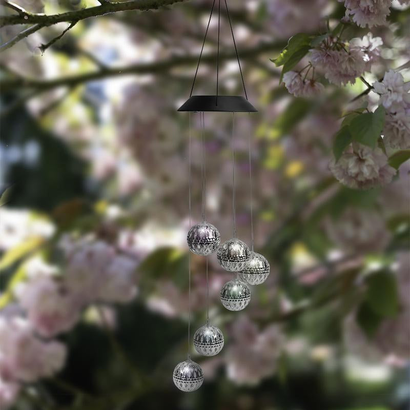 LunaBreeze Chime – Weatherproof Solar Garden Light Charm