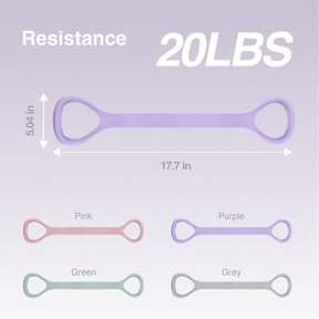 FlexCurve – Figure 8 Silicone Resistance Bands for Women
