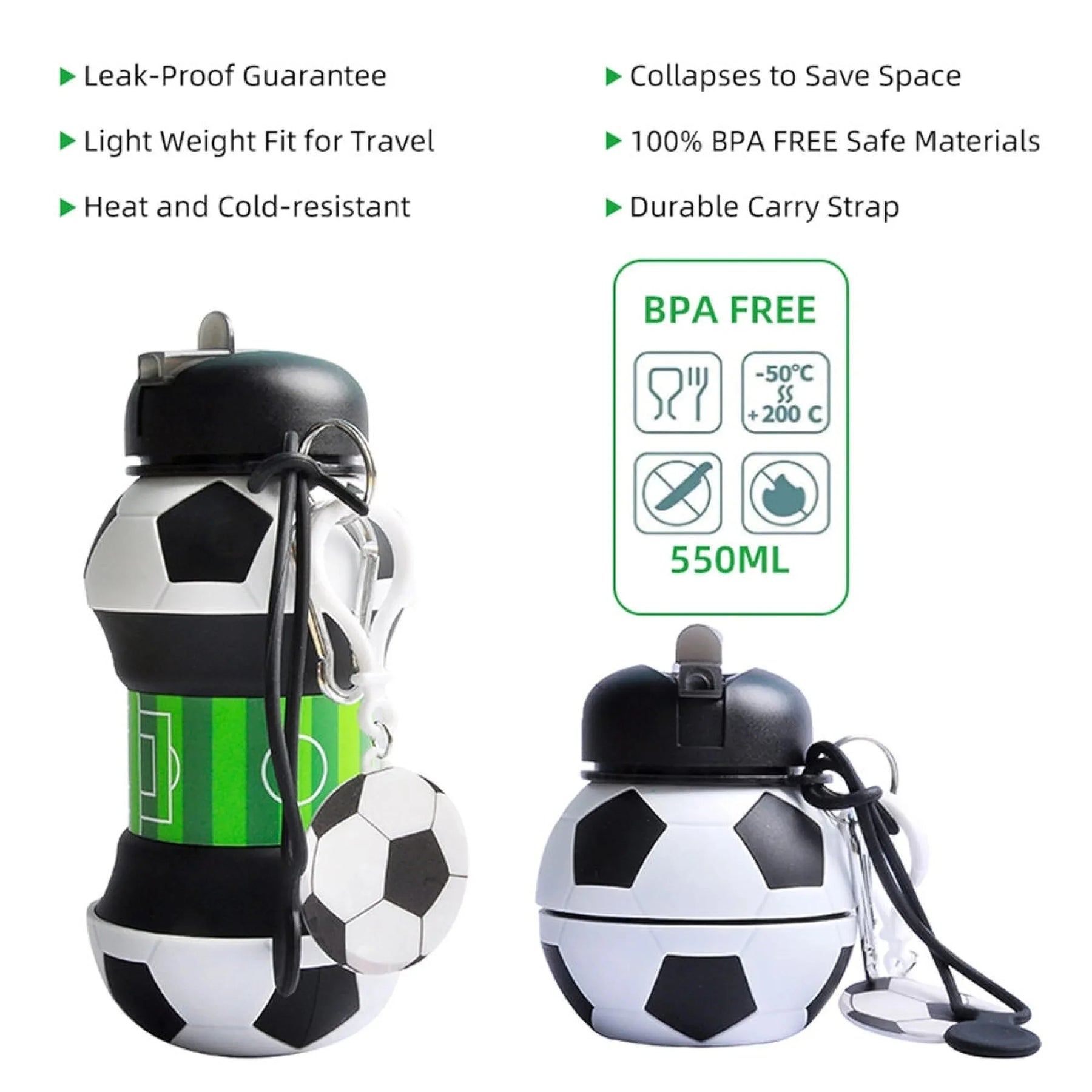 SportSip – Collapsible Sports Ball Silicone Cup