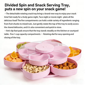 PartyTwist – Rotating Divided Tray