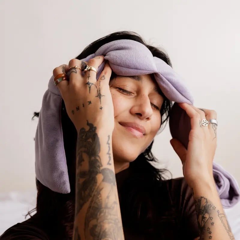 TranquilRest Mask – Weighted Sleep Therapy Mask