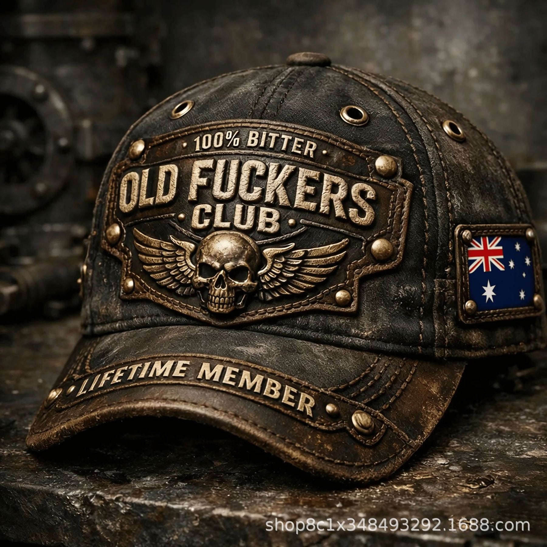 UrbanRebel – Washed Retro Statement Hat