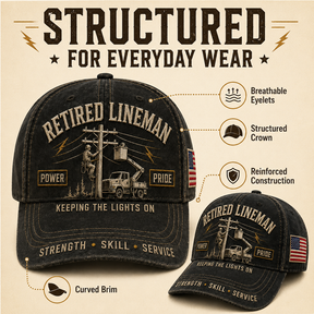 PowerGuard – Retired Lineman Commemorative Cap