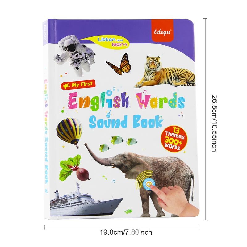 SoundSprout – Early English Audio Learning Toy Book