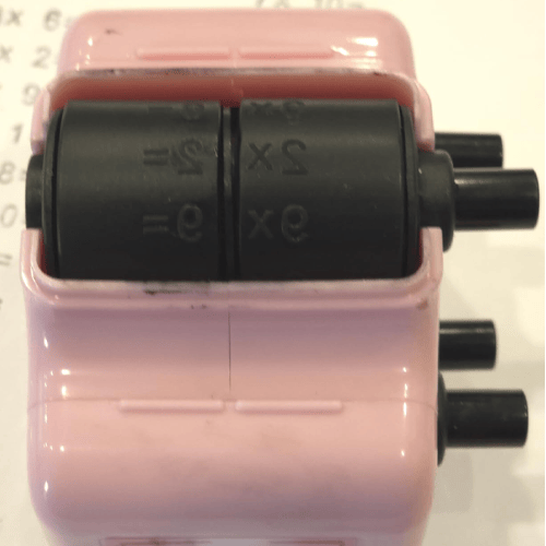 EduRoll – 4-in-1 Math Practice Roller Stamp Set
