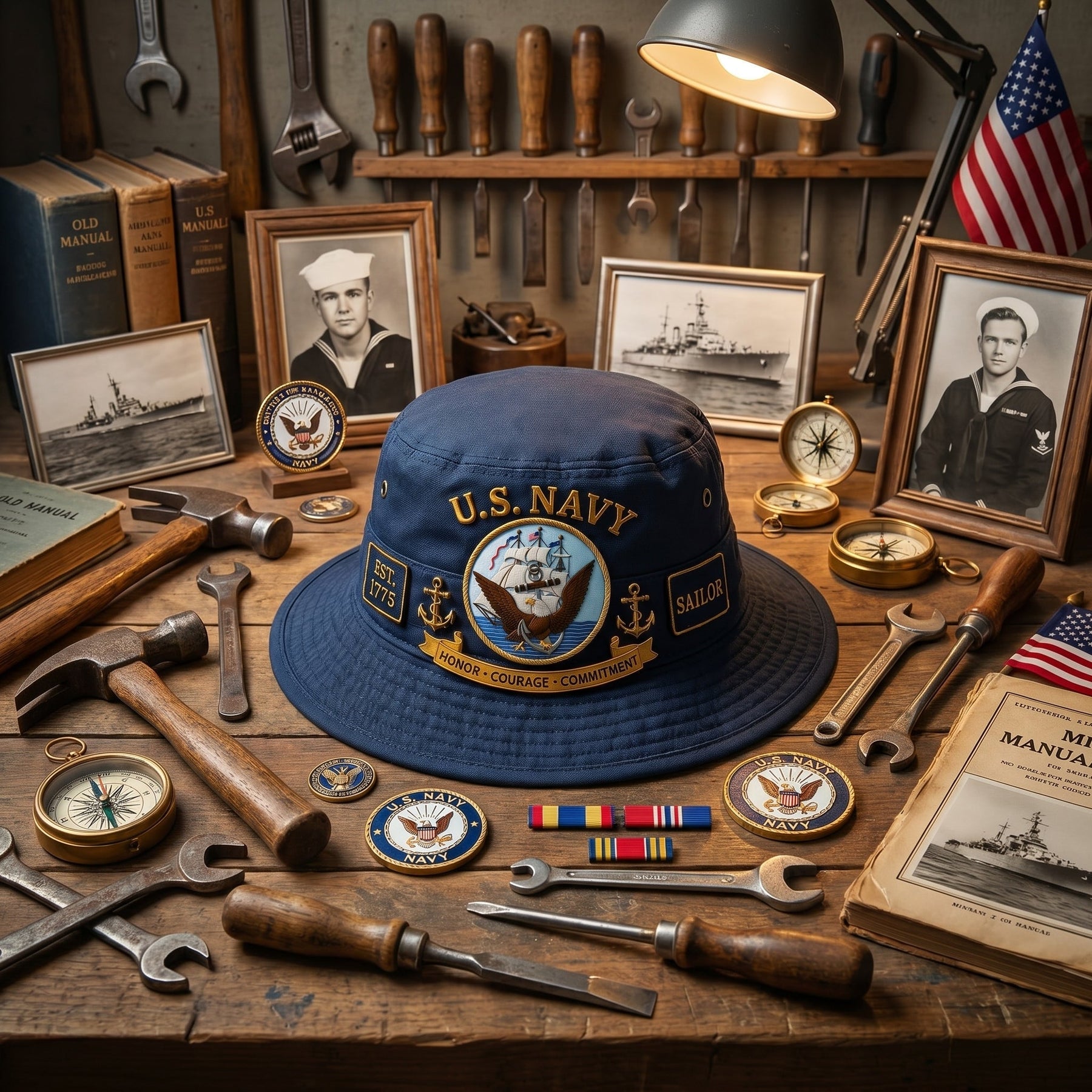 AnchorPride – Sailor Forever Boonie Hat