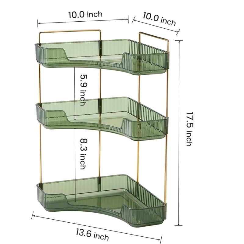 LuxeStack Organizer – Multi-Tier Elegance
